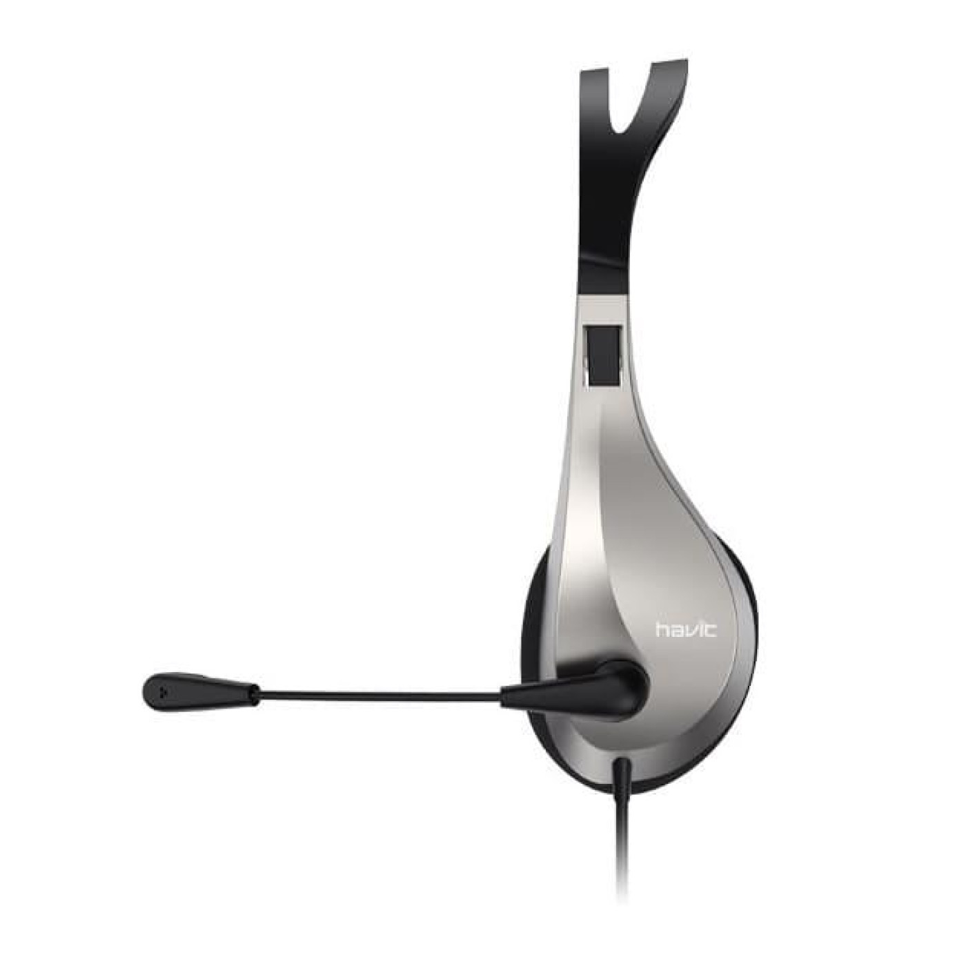 Навушники Havit HV-H205d Black, AUX (3.5мм), 32 Ом, кабель 1.4м (6939119033668)