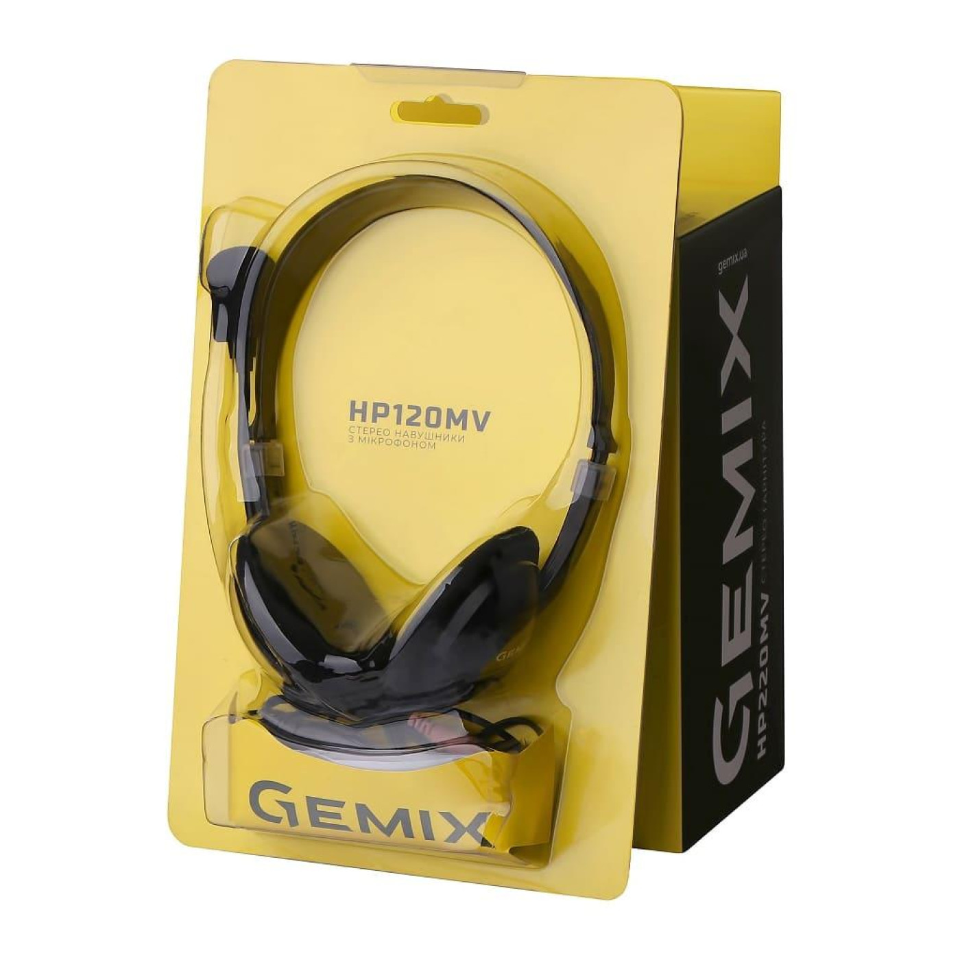 Гарнитура Gemix HP-120MV Black (HP-120MV)