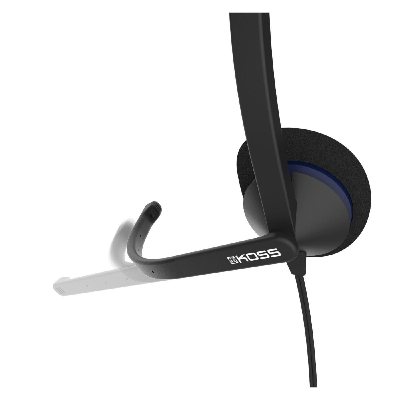 Гарнітура Koss On-Ear CS200 USB Uni Mic Black (194390.101)