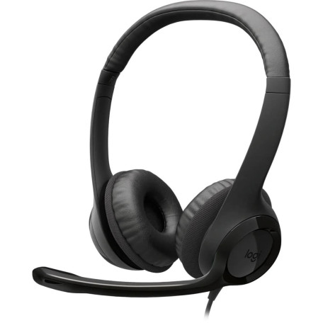 Гарнітура Logitech H390 USB-C Midnight Black (981-001576)