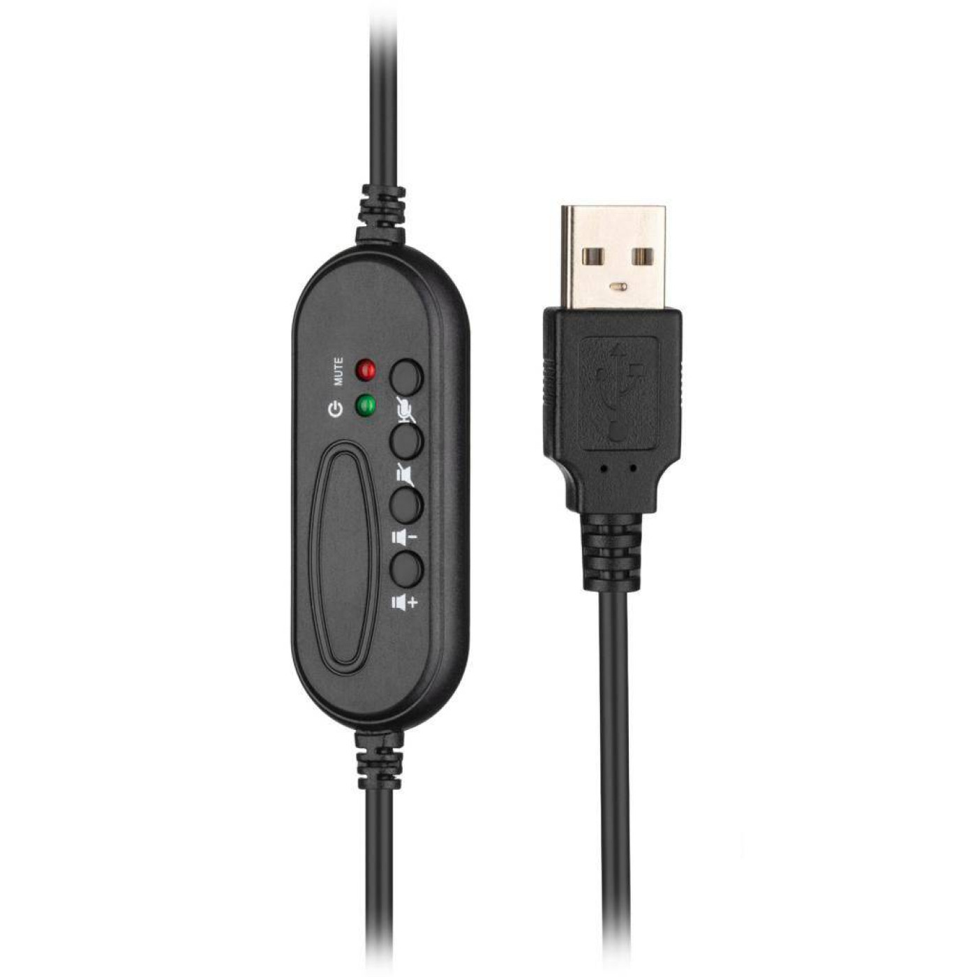 Гарнитура 2E CH12 On-Ear USB Black (2E-CH12SU)