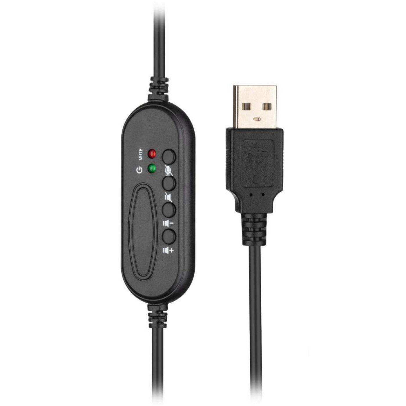 Гарнітура 2E CH13 On-Ear USB Black (2E-CH13SU)