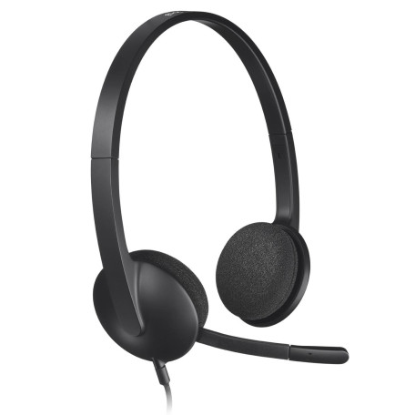Комп'ютерна гарнітура Logitech H340 USB Graphite (981-000475)