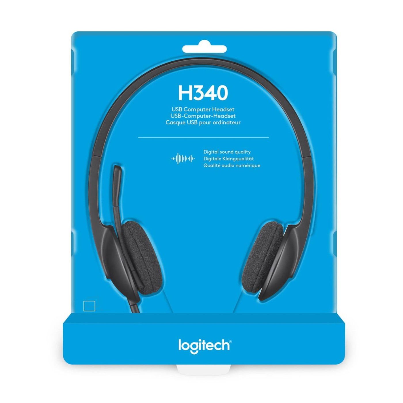 Компьютерная гарнитура Logitech H340 USB Graphite (981-000475)