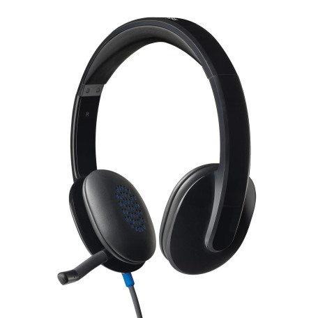 Комп'ютерна гарнітура Logitech H540 USB Black (981-000480)