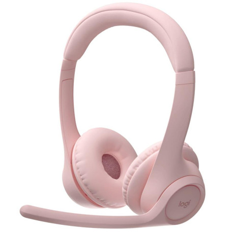 Гарнитура Logitech Zone 300 Wireless Bluetooth Headset Rose (981-001412)