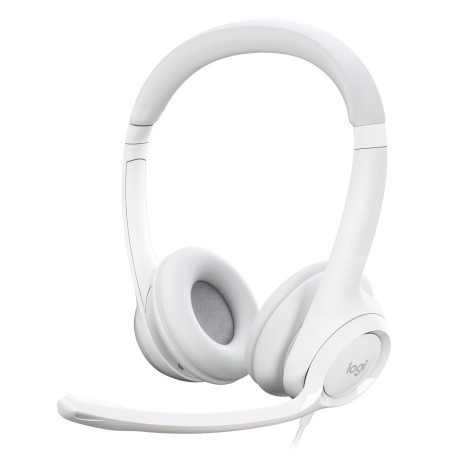 Гарнітура Logitech H390 USB Off-White (981-001286)