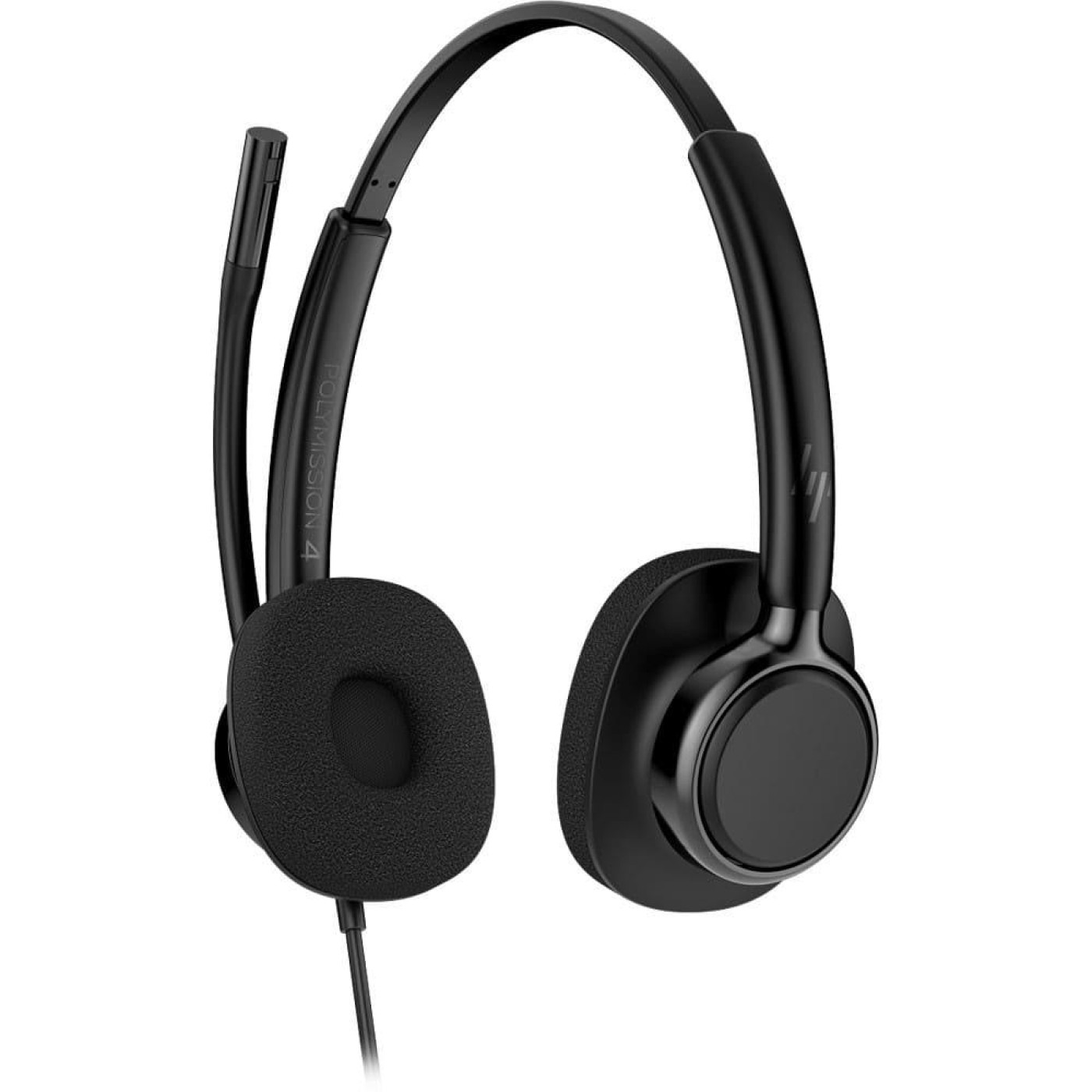 Гарнитура Poly On-ear HP Mission 425 USB-A USB-C Uni-mic AI noise cancelling Black (C01B3AA)