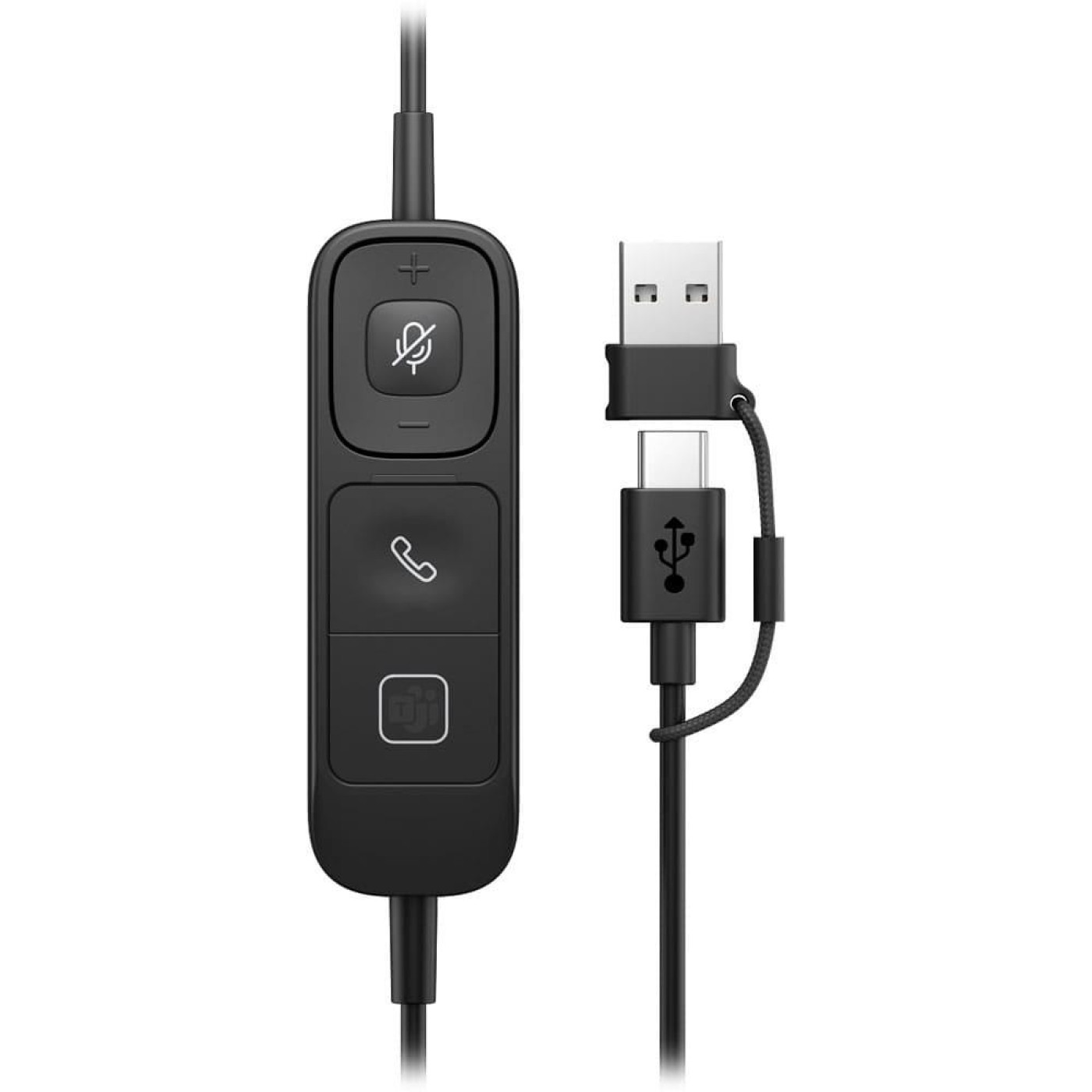 Гарнитура Poly On-ear HP Mission 425 USB-A USB-C Uni-mic AI noise cancelling Black (C01B3AA)