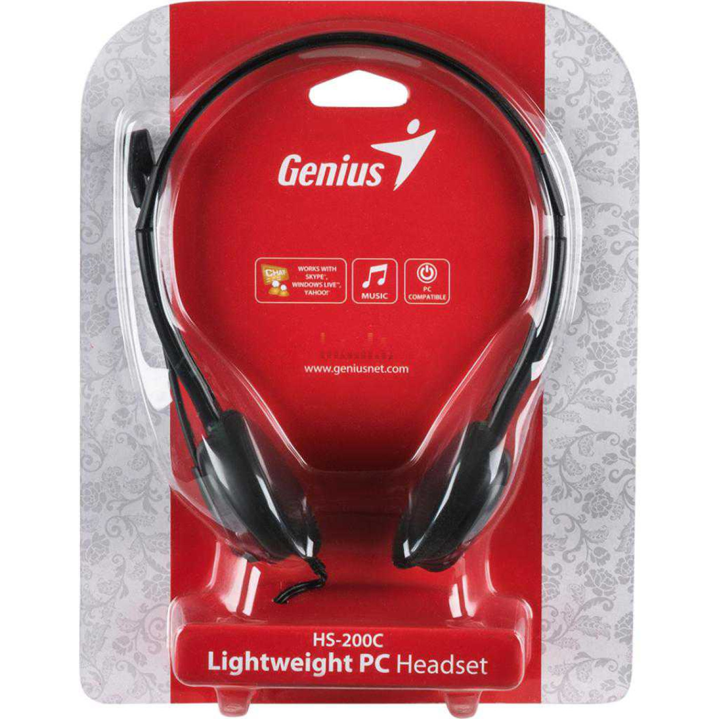 Гарнитура Genius HS-200C Black (31710151100)