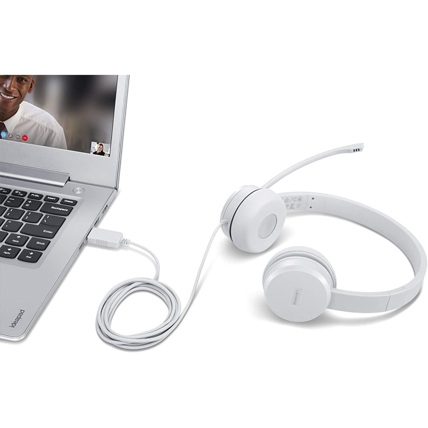Гарнітура Lenovo 110 Stereo USB Headset (GXD1E71385)