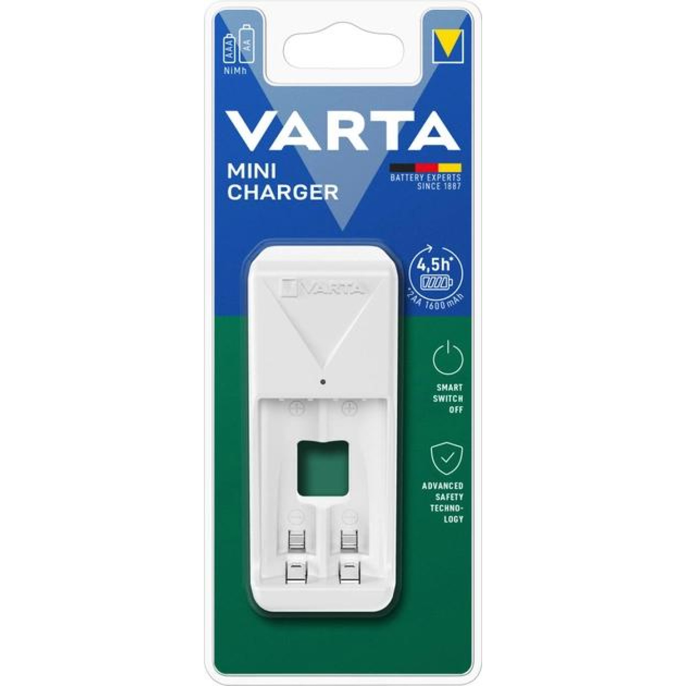 Зарядное устройство Varta Mini Charger , для АА/ААА акумуляторив (57656101401)