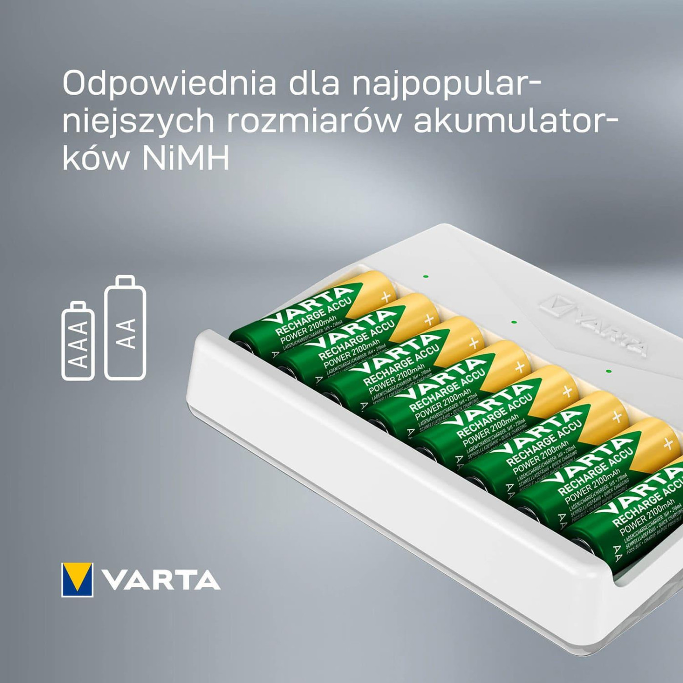 Зарядний пристрій Varta Multi Charger АА/АААх8 (57659101401)