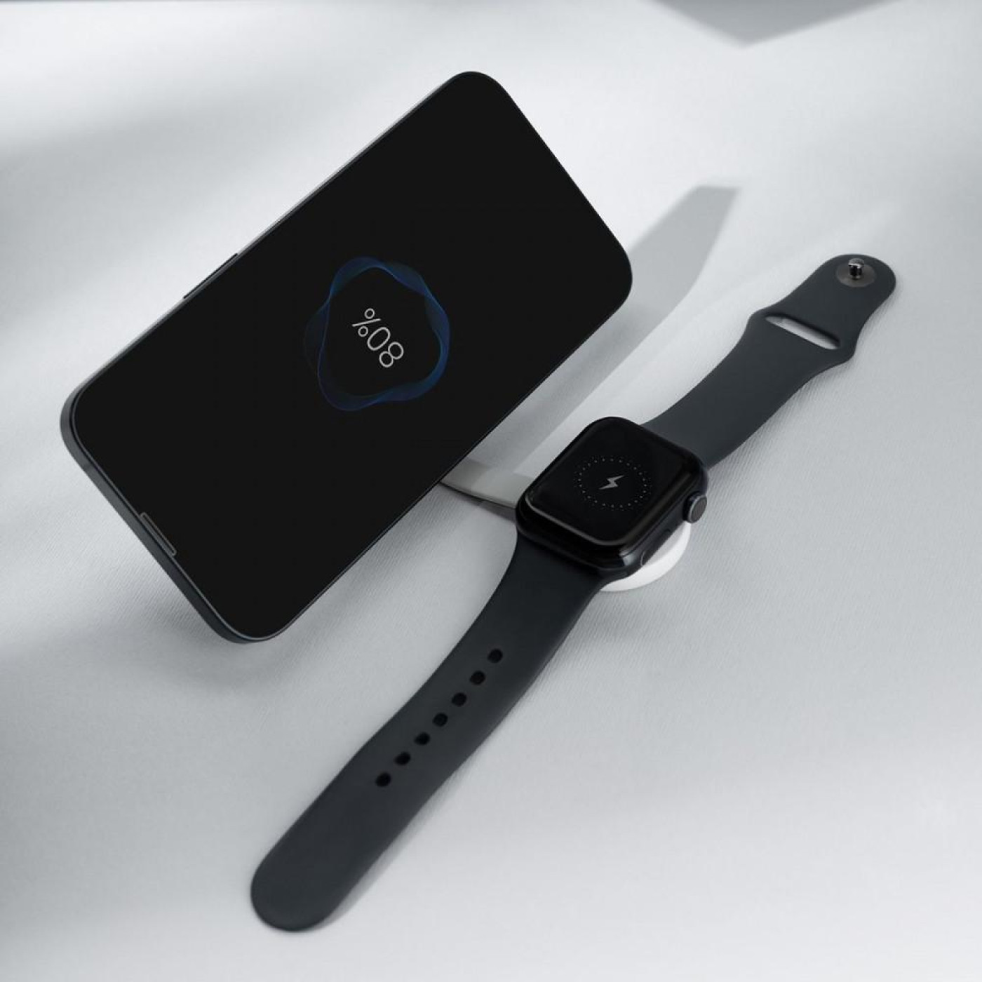 Бездротовий ЗП Proove Knocker 2 in 1 Qi2 white