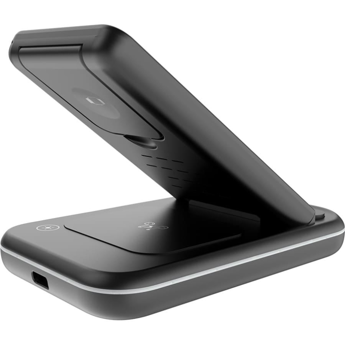 Зарядний пристрій Canyon WS-304 3 в 1 QI Black (CNS-WCS304B)