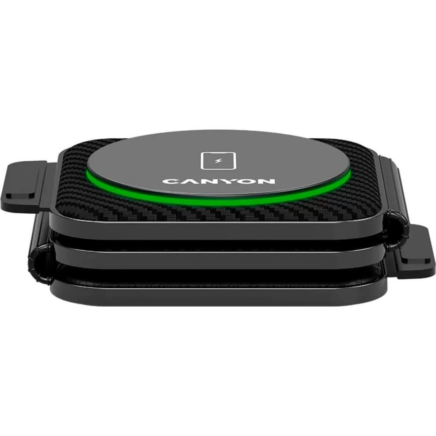 Зарядний пристрій Canyon WS-305 3 в 1 QI Black (CNS-WCS305B)