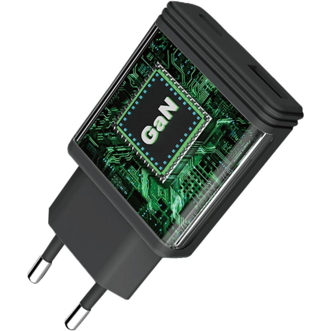 Зарядное устройство Proove Slender 45W (Type-C + USB) black (WCSL45110001)