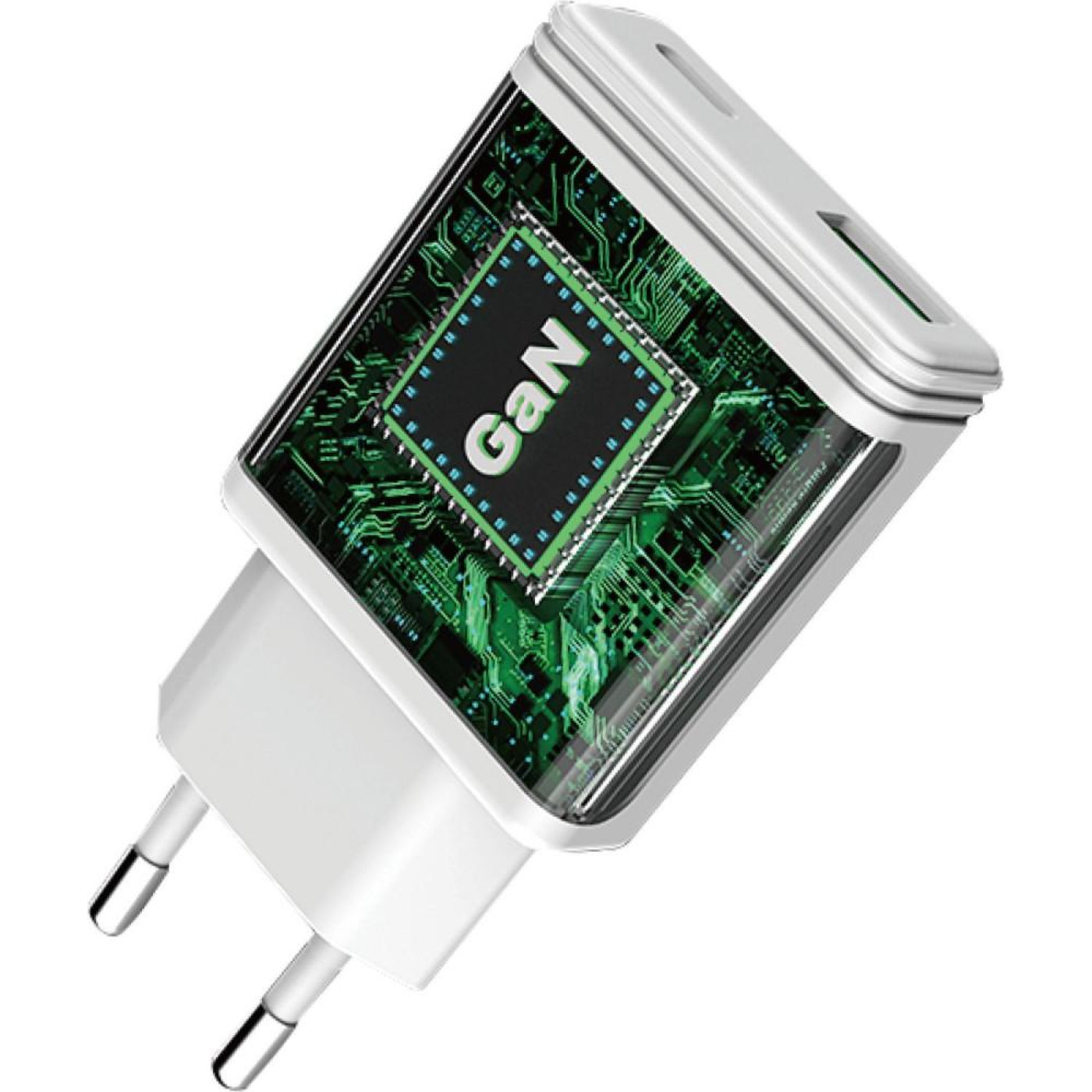 Зарядное устройство Proove Slender 45W (Type-C + USB) white (WCSL45110002)