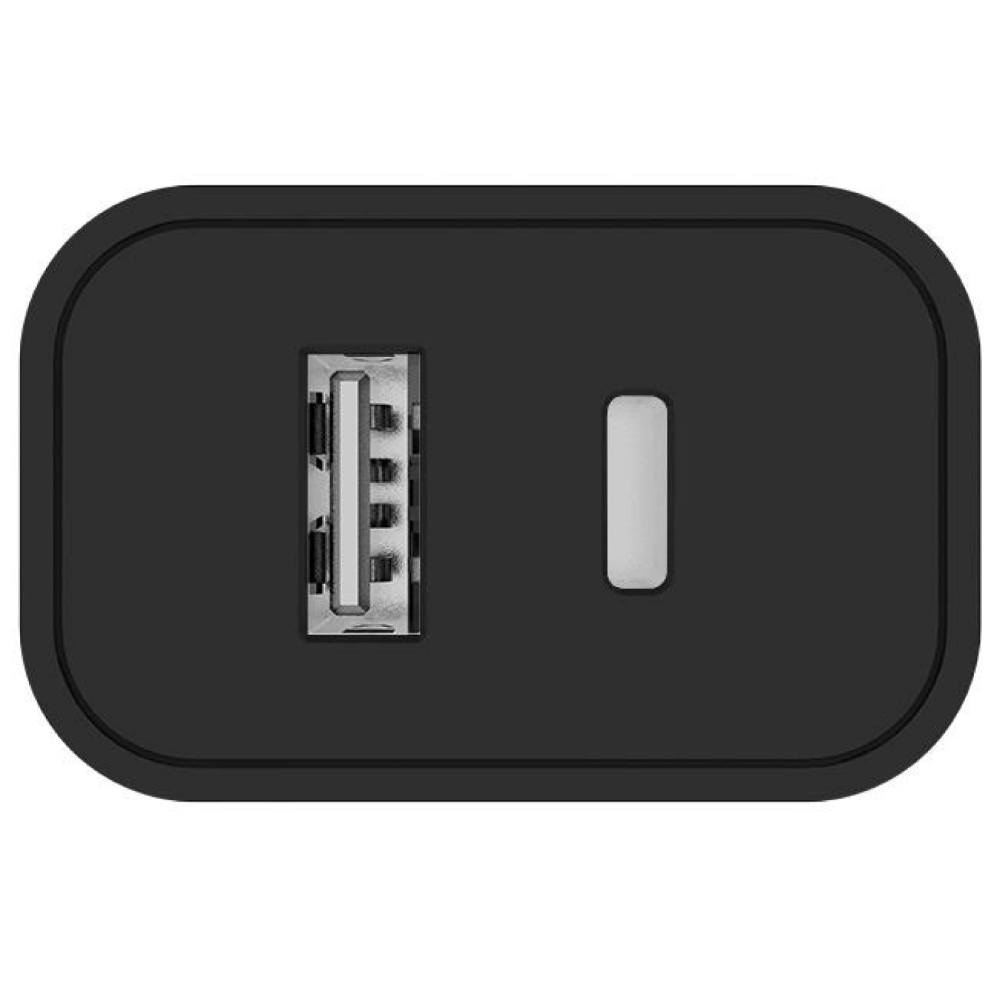 Зарядний пристрій ColorWay Type-C PD + USB QC3.0 (20W) V2 black (CW-CHS025QPD-BK)