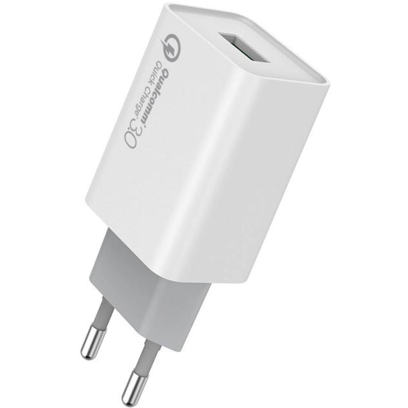 Зарядний пристрій ColorWay QC3.0 (1USB) White (CW-CHS013Q-WT)