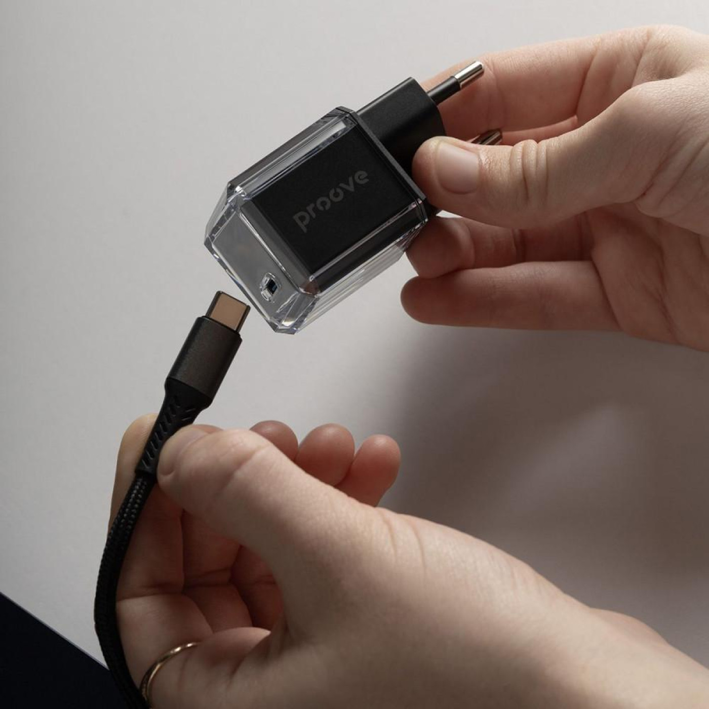 Зарядное устройство Proove Pure GaN 30W (Type-C) black (WCPU30012201)