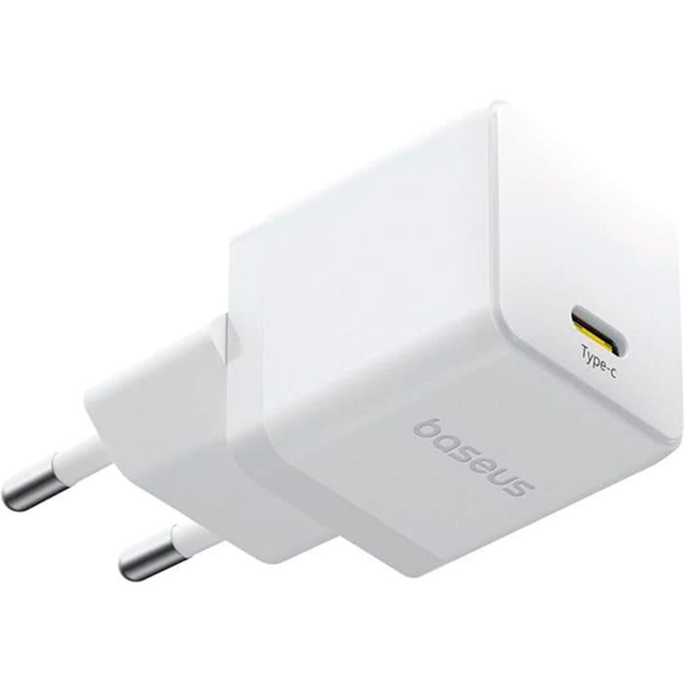 Зарядное устройство Baseus Palm Fast Charger 20W (Type-C) + Кабель Type-C to Type-C 60W (1m) white (P10111602213-01)