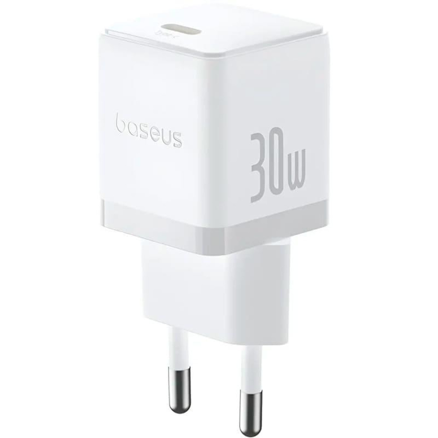 Зарядное устройство Baseus Palm Fast Charger 30W (Type-C) 30W + Кабель Type-C to Type-C 60W (1m) white (P10111605213-01)