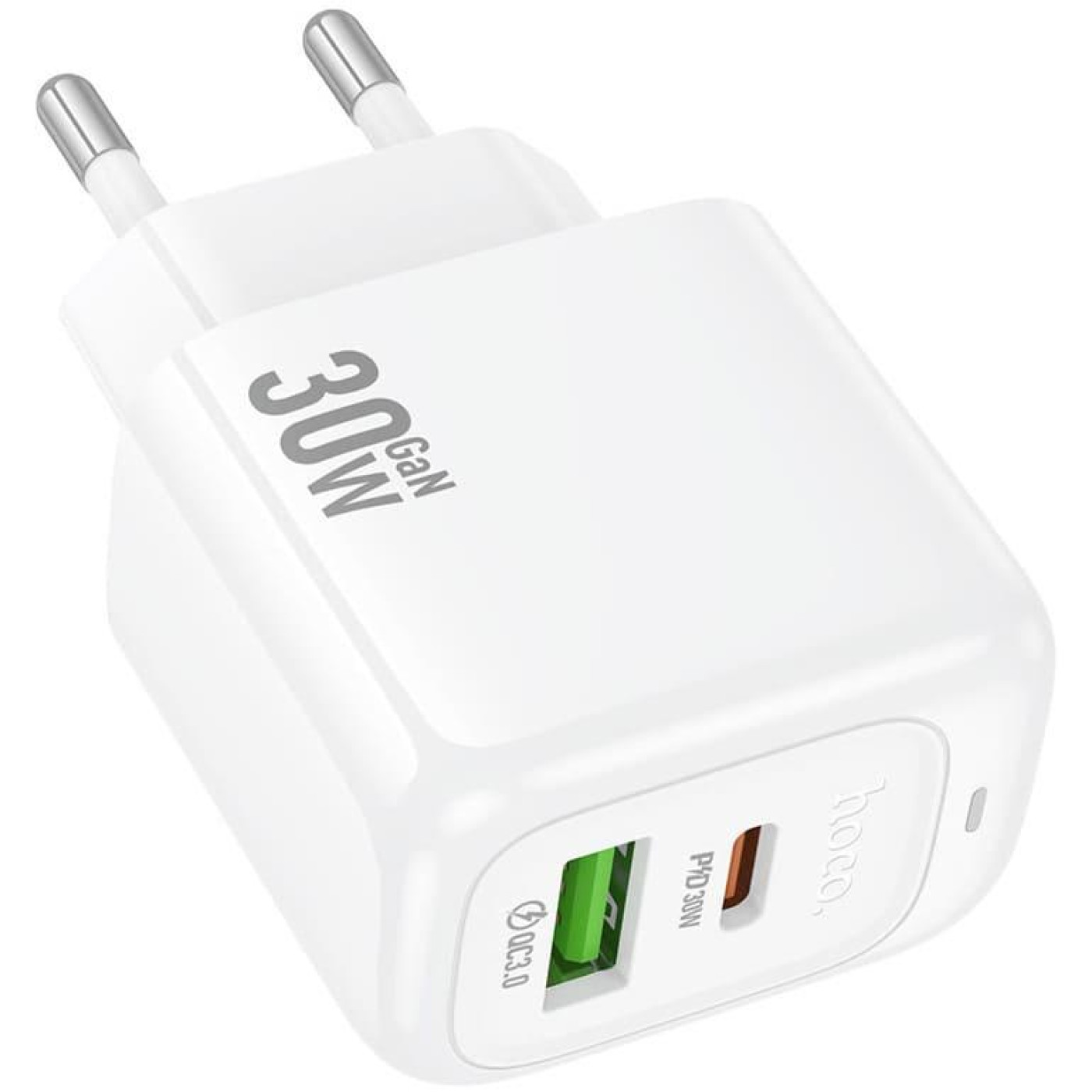 Зарядное устройство Hoco CS55A Surplus PD30W+QC3.0 charger White (6942007631549)