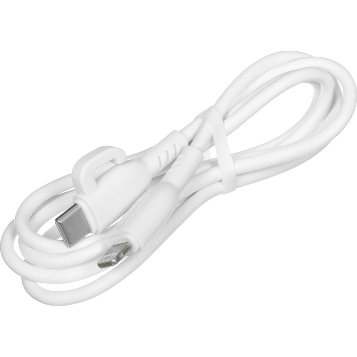 Зарядное устройство Borofone BA21A Pro Long journey single port PD20W charger set(C to iP) White (6941991111419)