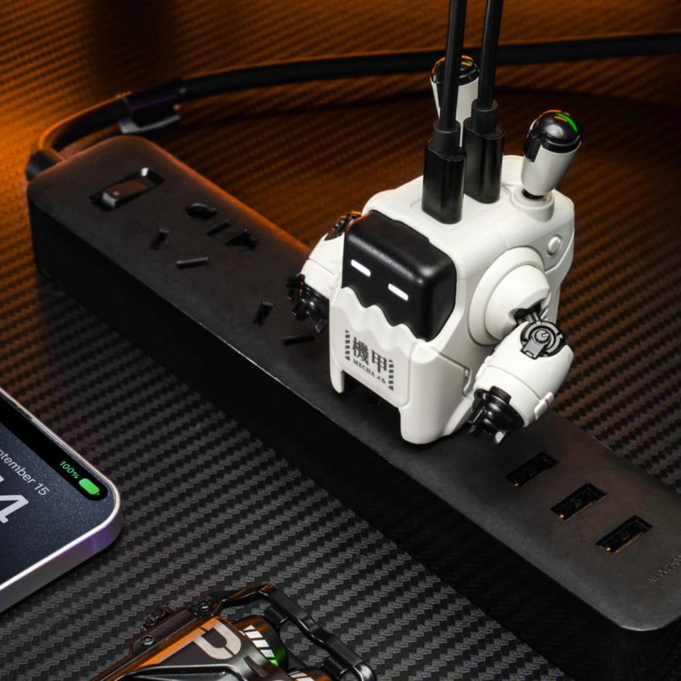 Зарядное устройство GravaStar Delta35 35Вт 2XUSB-C, билий (GRAVASTARA35_WHT_EUK)