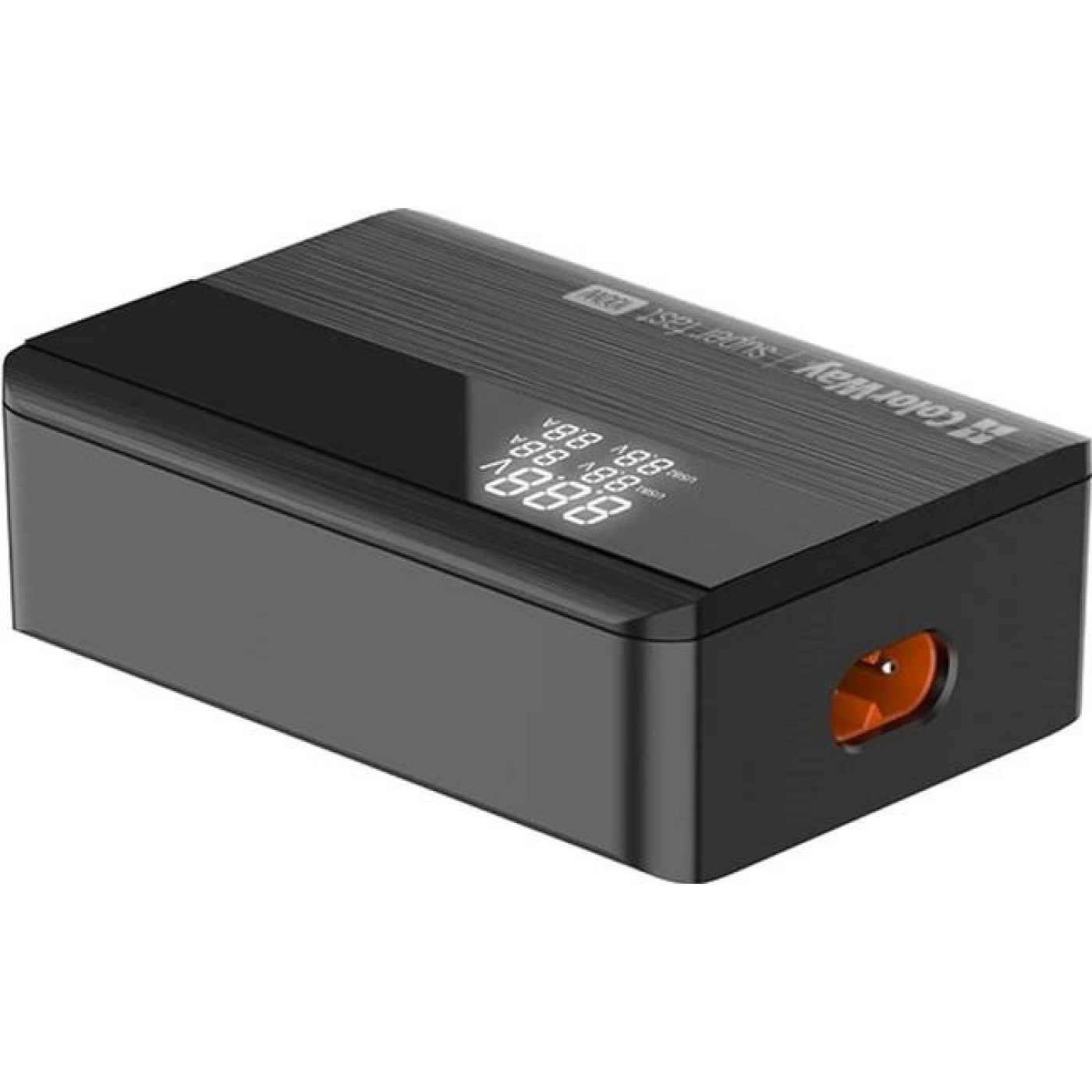 Зарядний пристрій ColorWay Power Delivery GaN (2USB-A + 2USB TYPE-C 100W) (CW-CHS041PD-BK)