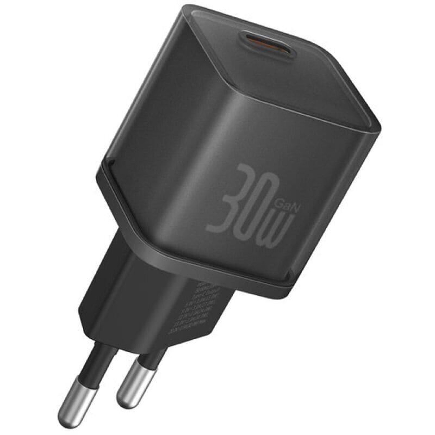 Зарядний пристрій Baseus GaN5 Fast Charger 1C 30W black (P10162504113-00)