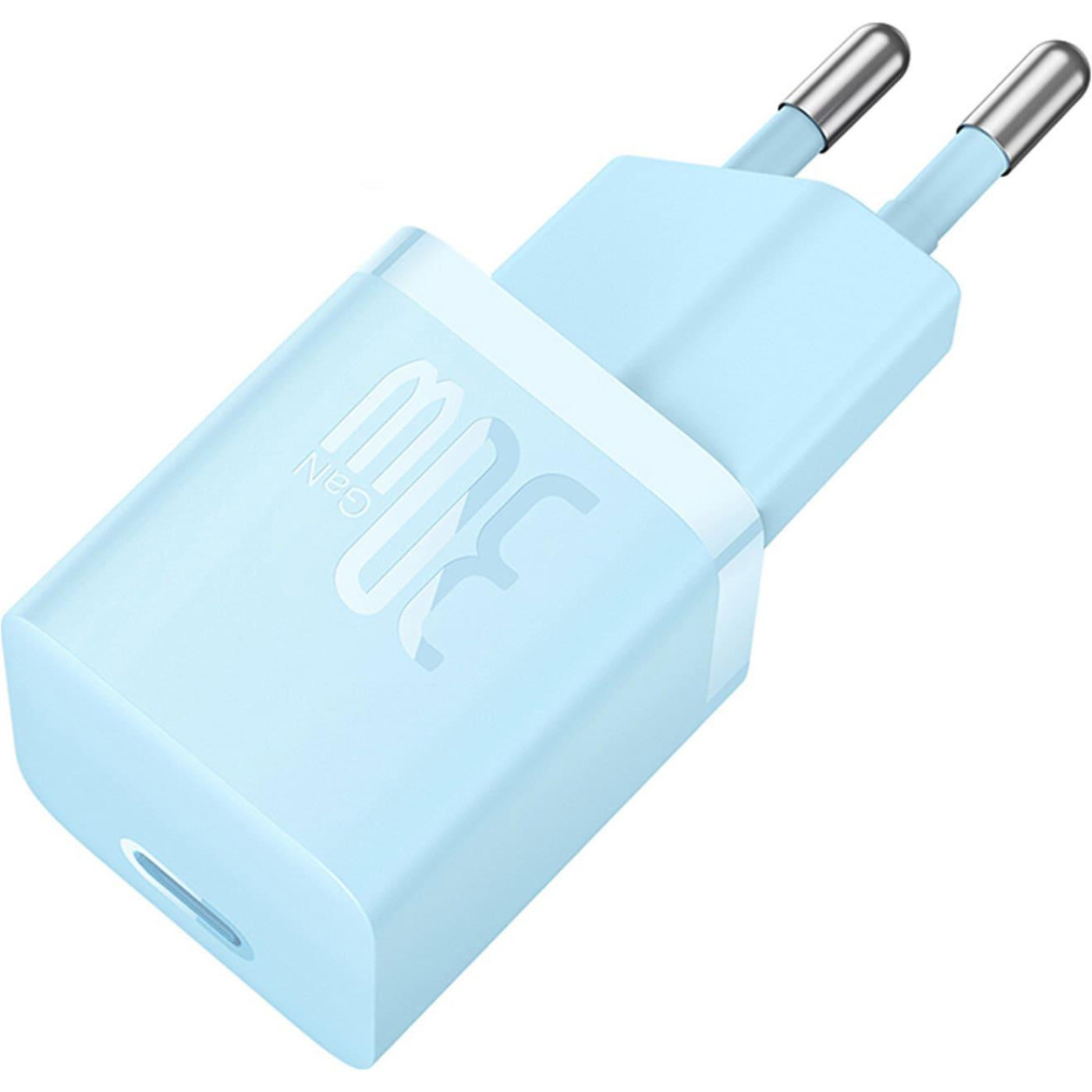 Зарядное устройство Baseus GaN5 Fast Charger 1C 30W blue (CCGN070603)
