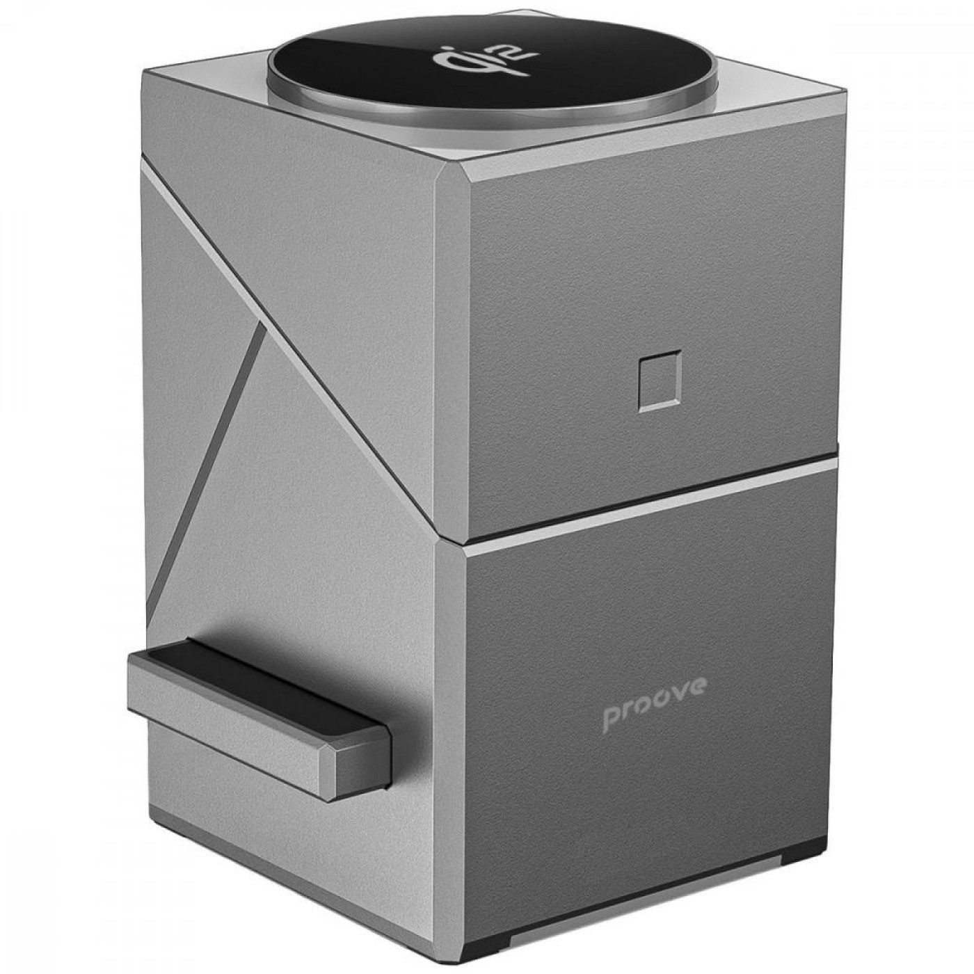Бездротовий ЗП Proove Iron Hide 3 in 1 Qi2 gray