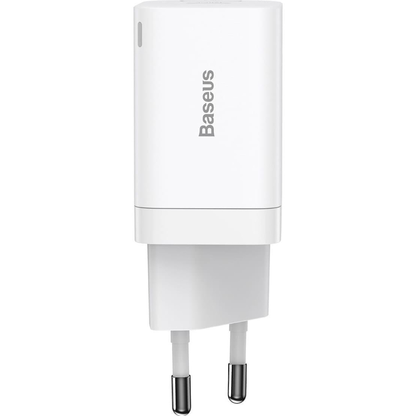 Зарядний пристрій Baseus Super Si Pro Quick Charger Type-C+USB 30W white (CCSUPP-E02)