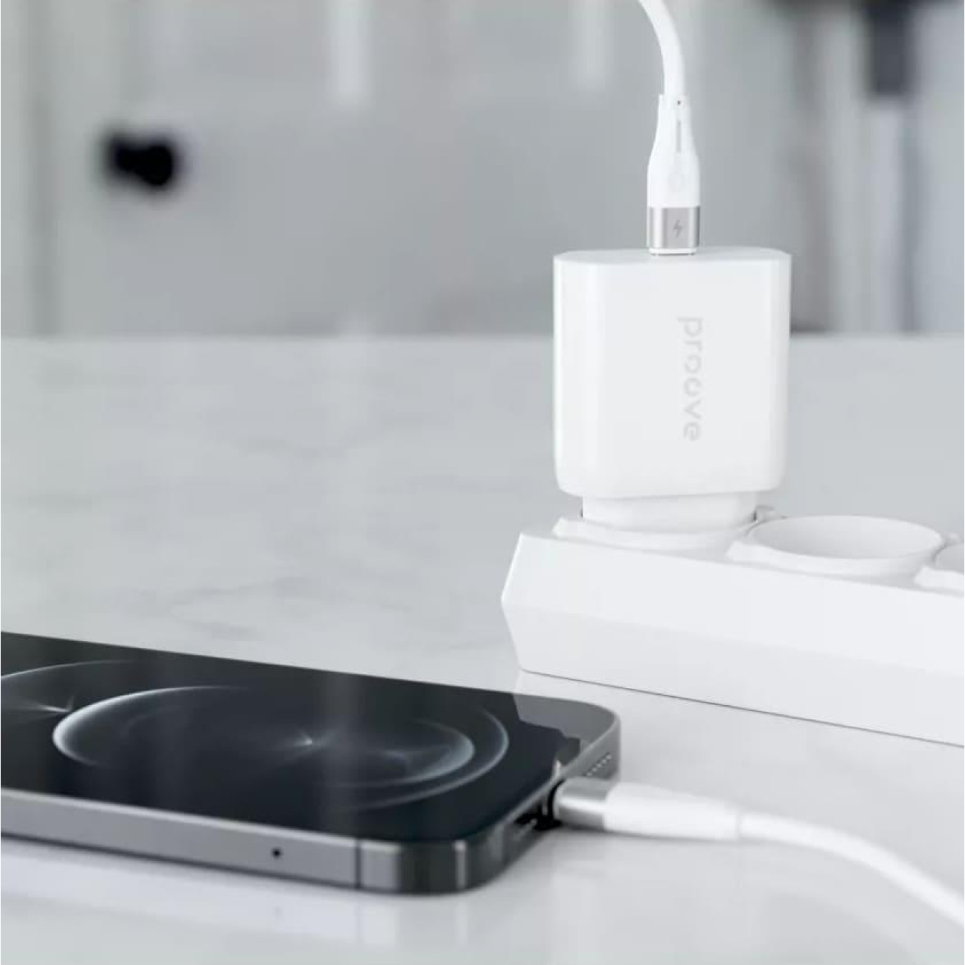Зарядний пристрій Proove Rapid 20W (Type-C) white (WCRP20000102)