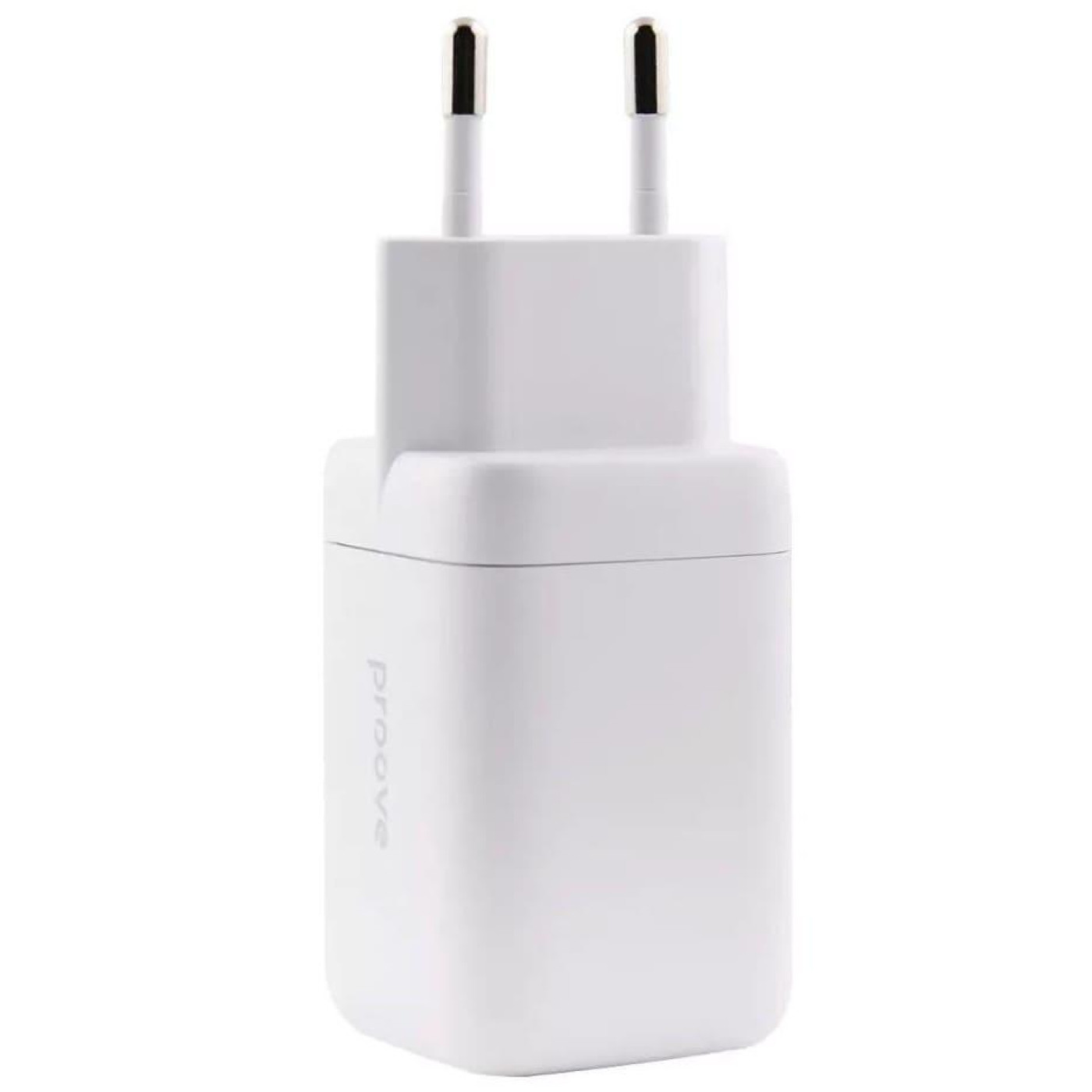 Зарядний пристрій Proove Silicone Power 40W (Type-C + Type-C) white (WCSP4020002)