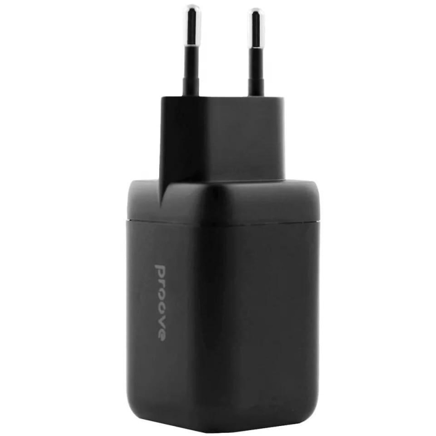 Зарядний пристрій Proove Silicone Power 40W (Type-C + Type-C) black (WCSP4020001)