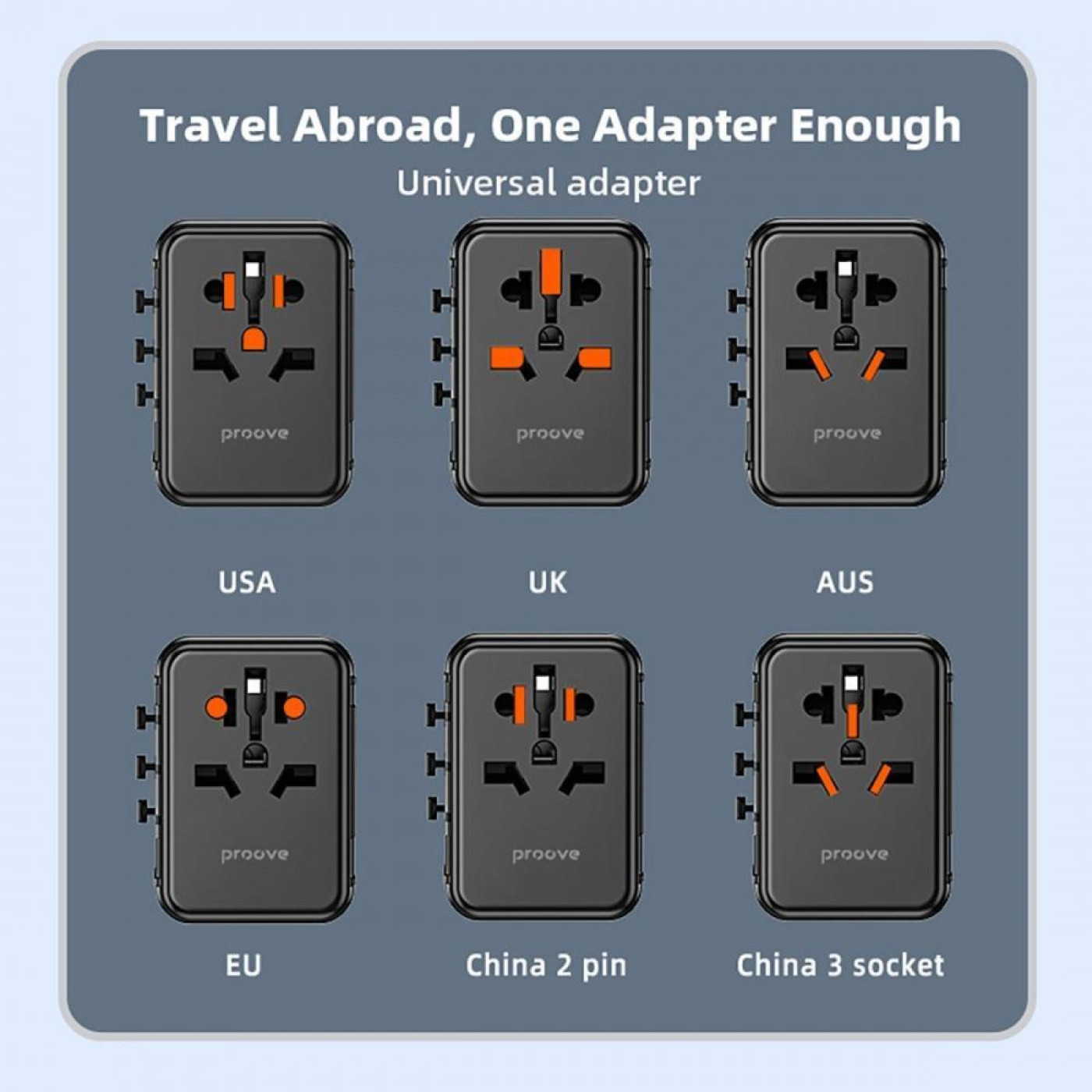 Зарядное устройство Proove Trip 20W black (TATL20310001)