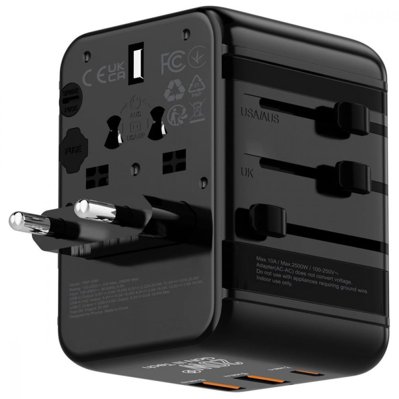 Зарядное устройство Proove Trip 20W black (TATL20310001)