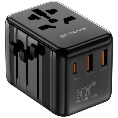 Зарядний пристрій Proove Trip 20W black (TATL20310001)