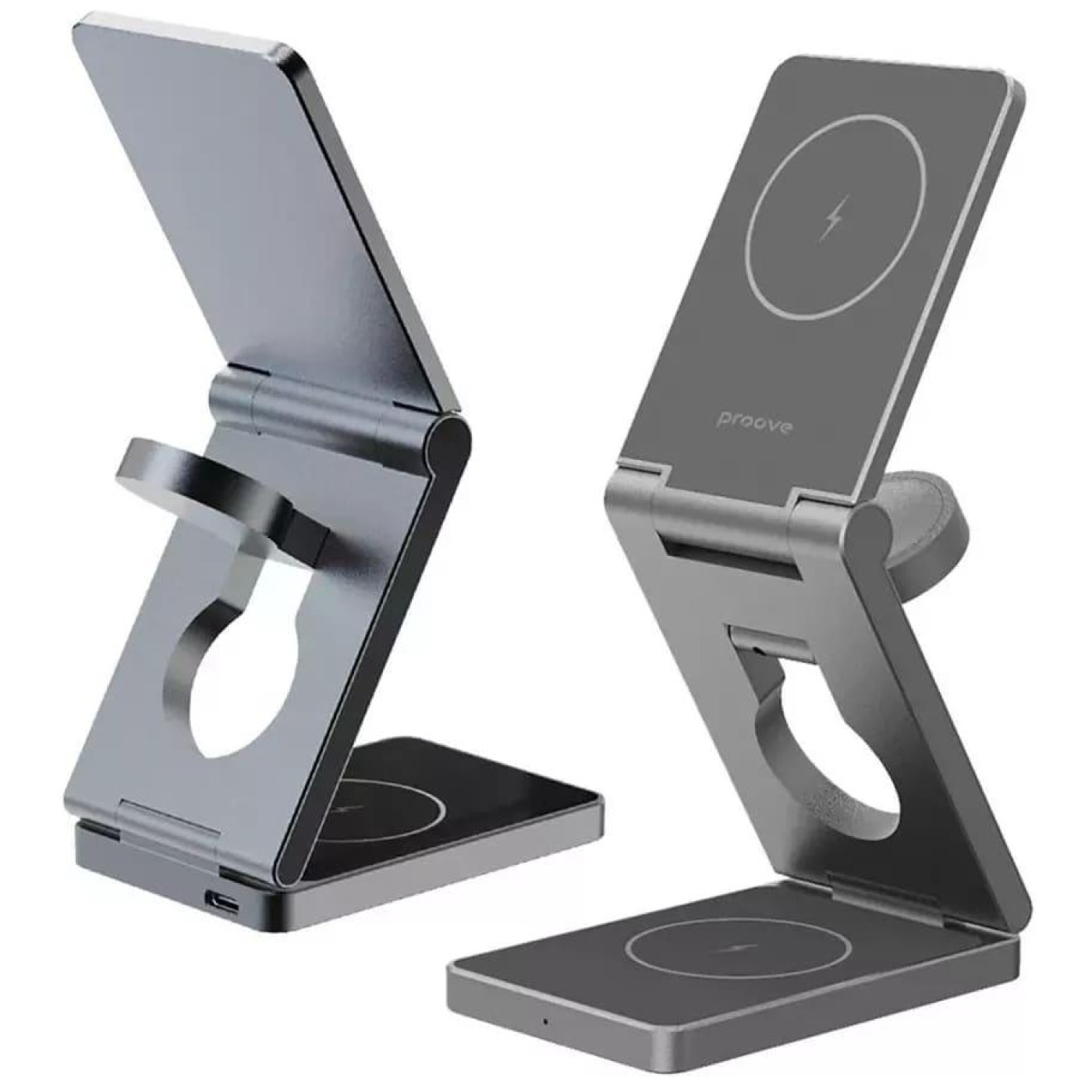 Зарядное устройство Proove Titan Volt 3 in 1 gray (WSTV15000003)