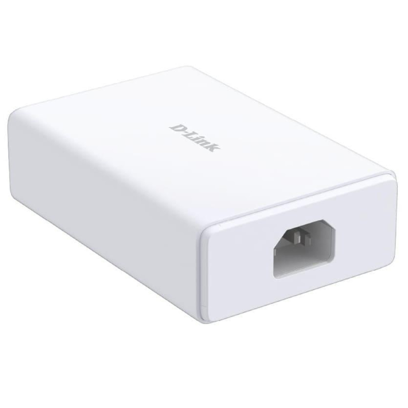 Зарядний пристрій мережевий D-Link DCF-241 240Вт GaN 4хUSB-С, 1xUSB-A, білий