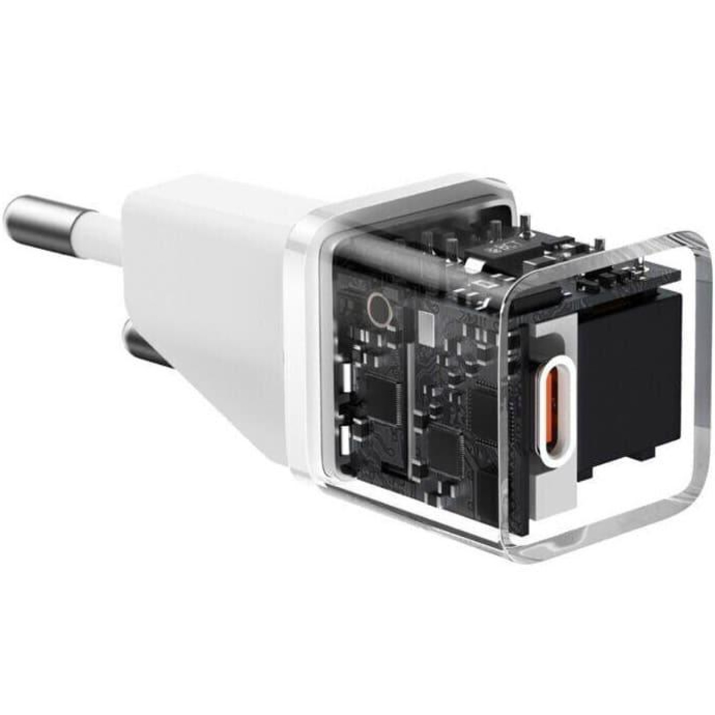 Зарядний пристрій Baseus GaN5 Fast Charger 1C 20W white (CCGN050102)