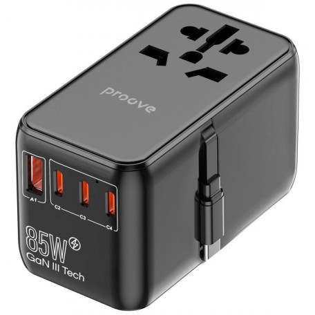 Зарядное устройство Proove Trip 85W black (TATR85130001)