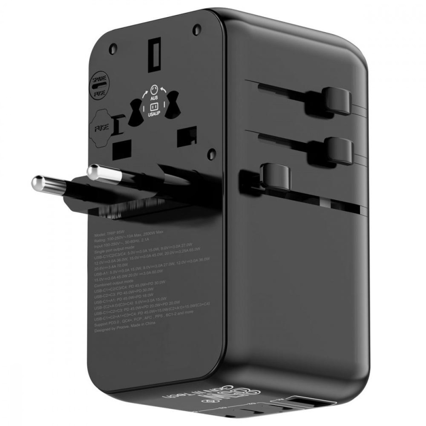 Зарядное устройство Proove Trip 85W black (TATR85130001)