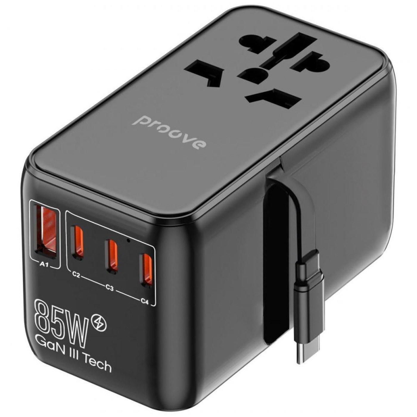 Зарядное устройство Proove Trip 85W black (TATR85130001)