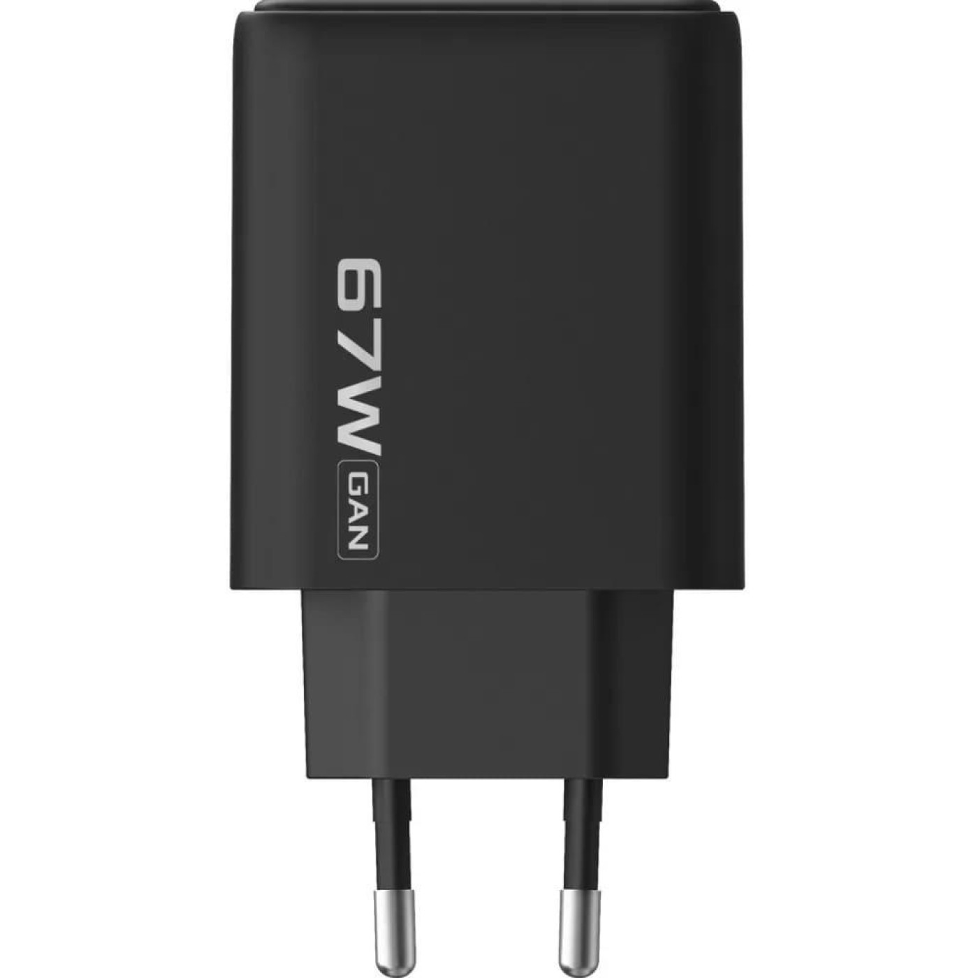 Зарядний пристрій Proove Silicone Power 2 67W (2*Type-C+USB) black (WCSP26120001)