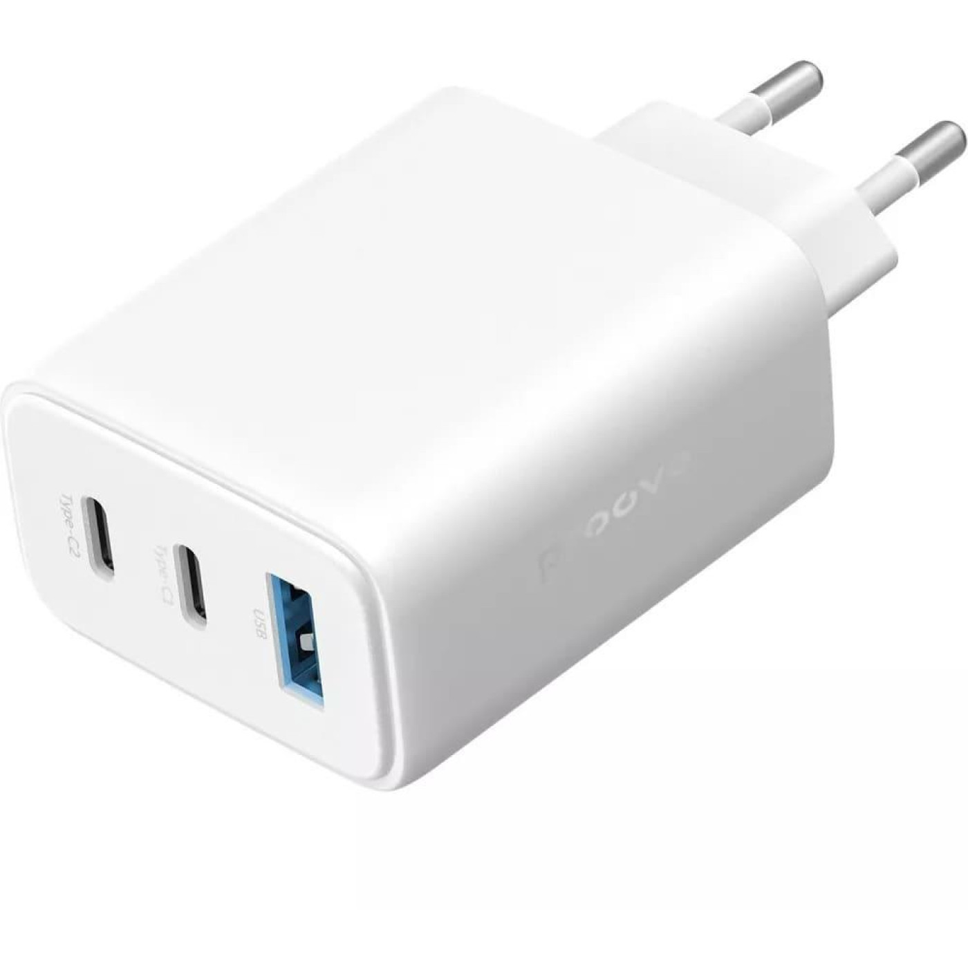 Зарядний пристрій Proove Silicone Power 2 67W (2*Type-C+USB) white (WCSP26120002)