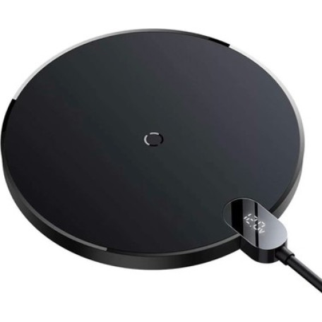 Зарядное устройство Baseus Digital LED Display Gen 2 Wireless Charger 15W Black (CCED000001)